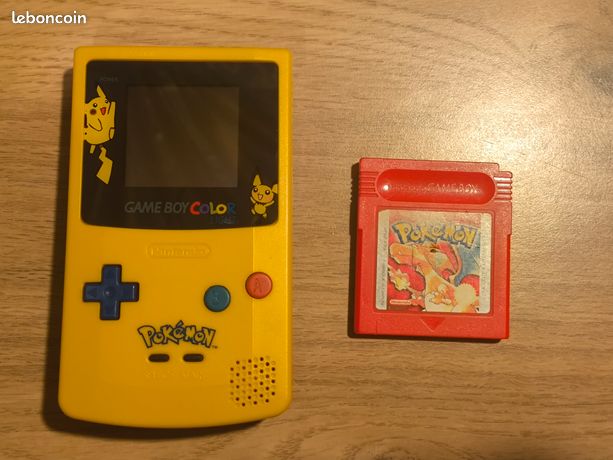 Gameboy color avec jeu pokémon