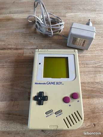 Gameboy Fat HS et chargeur dorigine