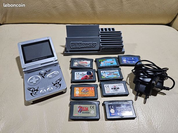 Gameboy advance SP avec jeux