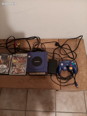Gamecube Nintendo avec 3 jeux