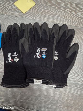 Gants hiver de travail