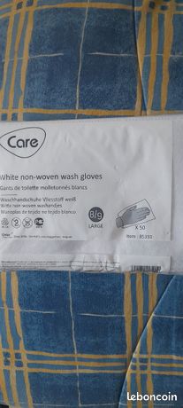 Gants de toilette jetables