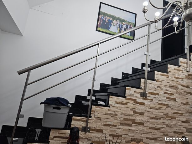 Garde corps en acier