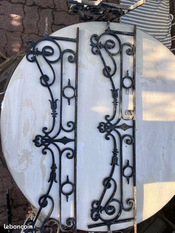 Garde corps en fonte