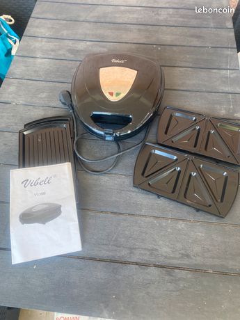 Gaufrier avec accessoires