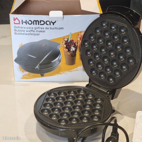 Gaufrier Homday bubble waffle maker