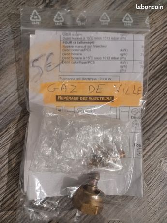 Gaziniere 4 injecteurs de ville