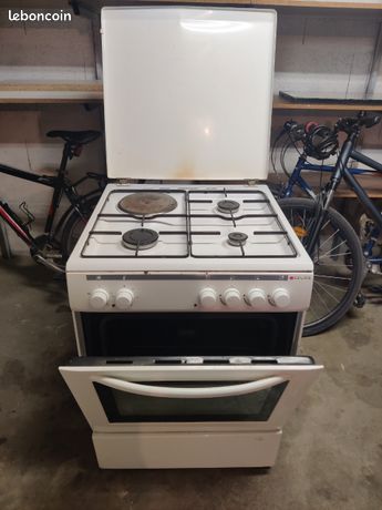 Gazinière gaz + électrique Aya