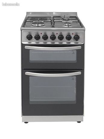 Gaziniere triomph double four mixte gaz elec