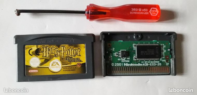 GB Advance Harry Potter la chambre des secrets Sticker BE+ / Dos EM Notes 8/10/ Envoi Suivi 2/4 Jours 1.92E pour 1 / 3.31E pour 8