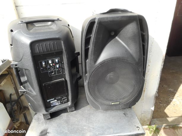 Gemini enceinte active 2 voies boomer 38 pour sono