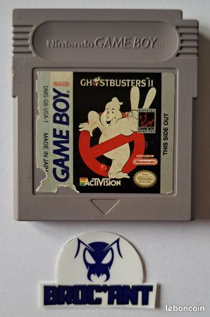 🎮 Ghostbusters II USA black label Nintendo Gameboy GB