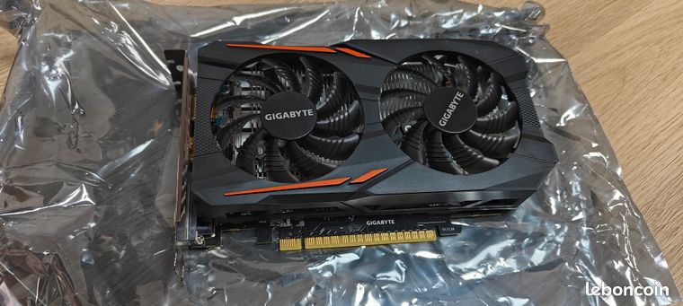 Gigabyte carte Graphique GeForce GTX 1050 Ti Windforce OC 4Go GDDR5