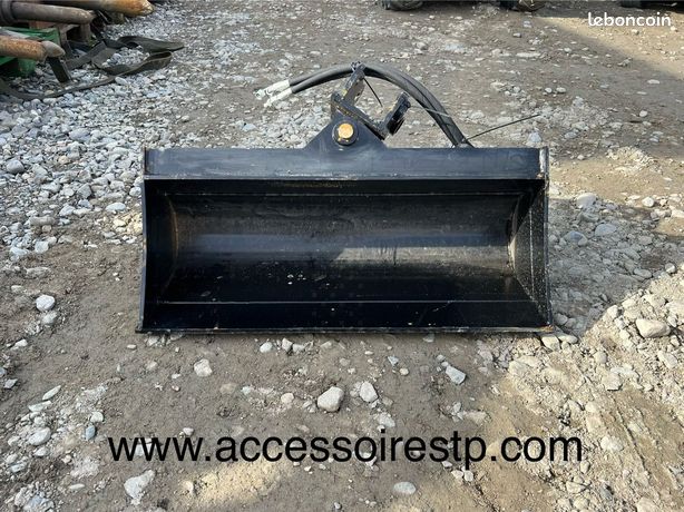 Godet de curage inclinable en 800 mm pour micro