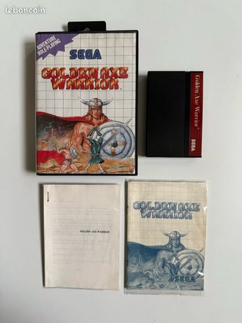 Golden axe warrior master system