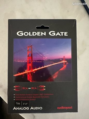 Golden Gates AudioQuest 1m