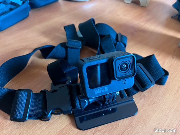 GoPro Harnais de Fixation de poitrine + Base adhésive incurvée pour GoPro