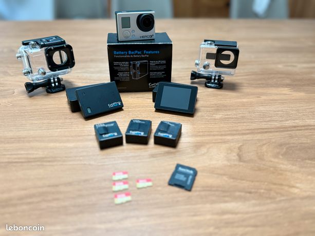 GoPro Hero3+ avec accessoires