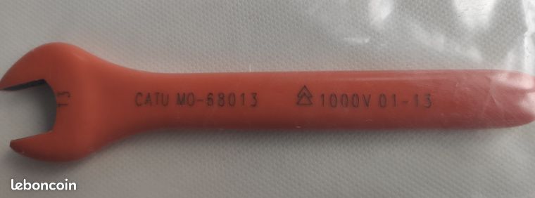 GR/a clé plate 1000v isolée 13mm