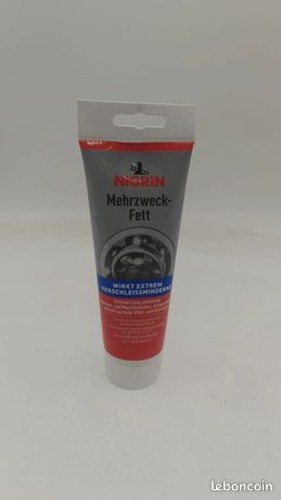 Graisse multi-usages NIGRIN lubrification de longue durée 250 ml