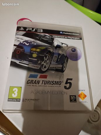 Gran turismo 5 academy edition PS3