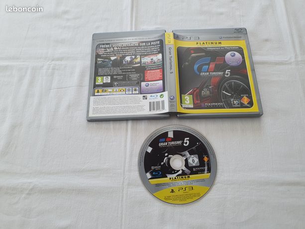 Gran turismo 5 sony playstation 3 ps3 sans notice
