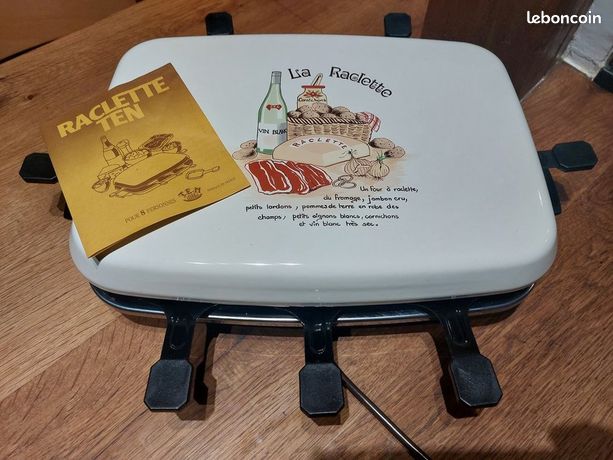 Grand Appareil à Raclette Acier