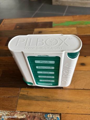 Grand pilulier pilbox