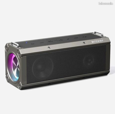 GRANDE Enceinte Bluetooth Blitzwolf BW-WA3 Pro 120W 16000mah de capacité Tout NEUF Très Puissant