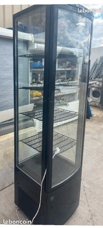 Grande vitrine dessert réfrigéré 4 faces vitré