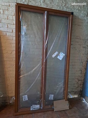 Grande fenêtre en chêne H210 x L110