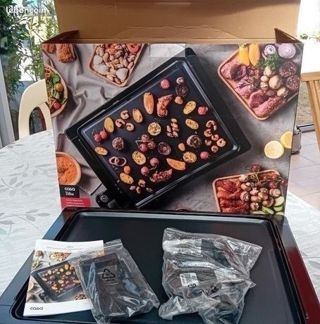 Grande plancha électrique Délice 2000 W Casa