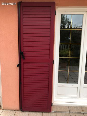 Grands volets aluminium