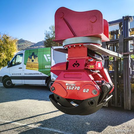 Grappin coupeur chaîne de tronçonneuse jusqu’à 65 cm MECANIL en exclusivité chez GENERAL MATERIEL