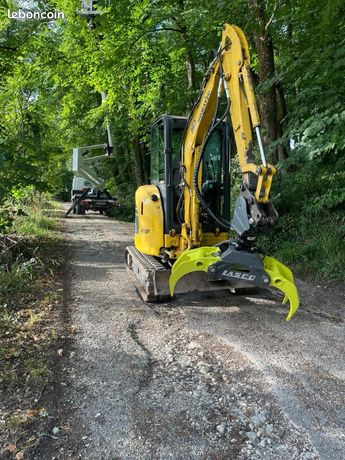 Grappin LASCO 1m20 HARDOX fixe ou pendulaire 4 doigts