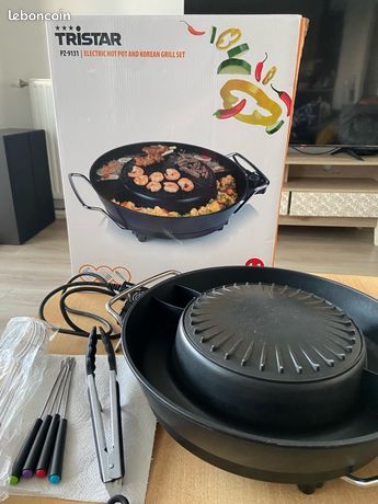 Grill coréen électrique TRISTAR PZ-9131 4 en 1 très bon état