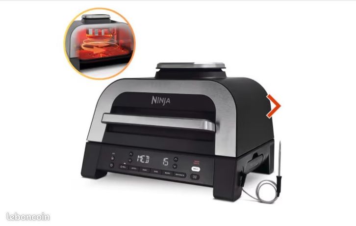 Grill et friteuse sans huile Ninja MAX 6-en-1 DG551EU