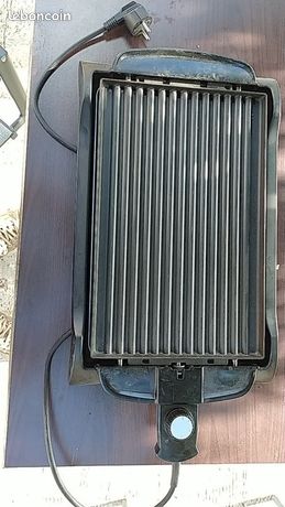 Grill plancha réversible