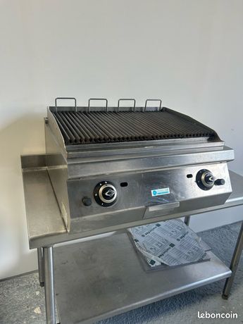 Grillade pierre de lave 2feux gaz