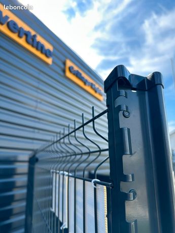 Grillage rigide acier anthracite