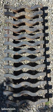 Grille caniveau en fonte