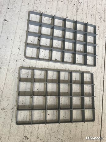 Grille de rangement à verre