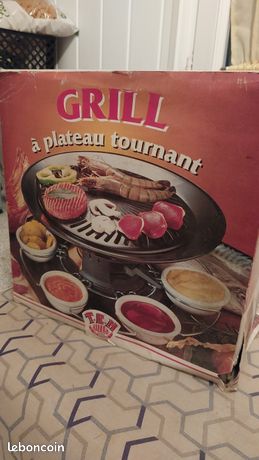 Grille de table à plateau tournant