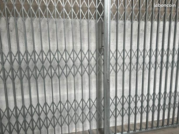Grille extensible accordéon Galvanisée L3000xH3000