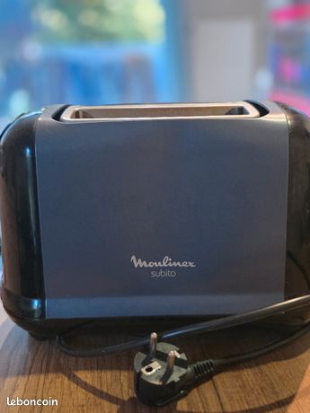 Grille pain Moulinex Noir et gris