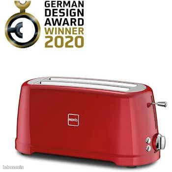 Grille-Pain Novis Rouge 4 Tranches