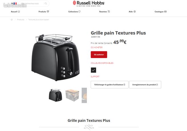 Grille pain Russell Hobbs