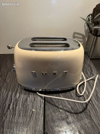 Grille pain SMEG crème