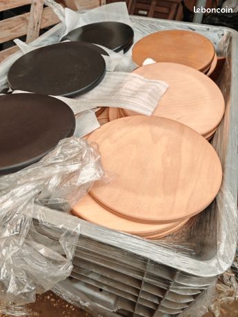 Gros lot d'assises et dossier pour fabrication de tabouret