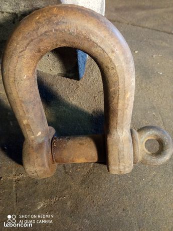 Grosse manille de levage